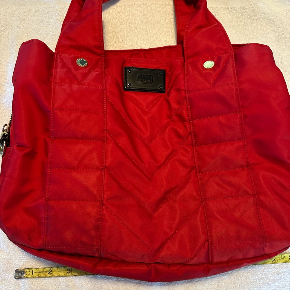 Steve Madden Vibrant Red Tote Bag